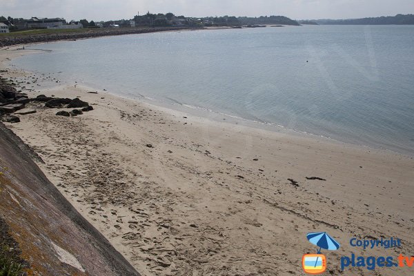 Sud de la plage de la Banche à St Jacut