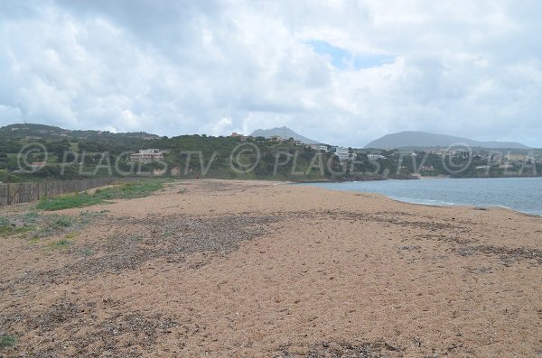 Plage de Baracci après Propriano