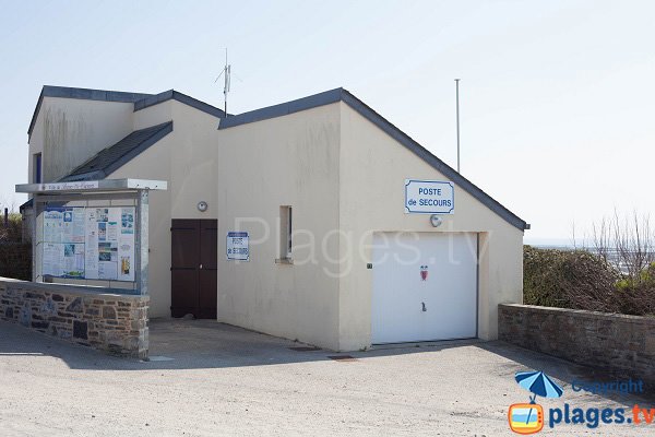 Poste de secours - Plage de Barneville