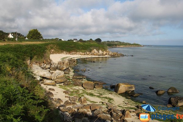 Photo des plages de Barrachou à Guissény - Bretagne