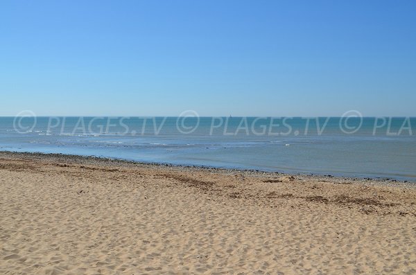 Plage à proximité du camping municipal de Sainte Marie de Ré