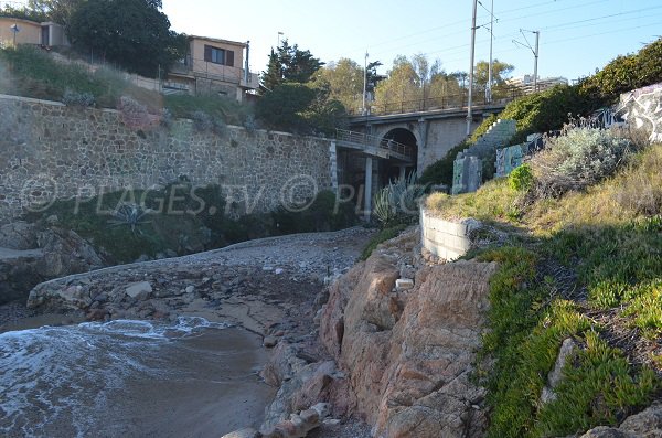 Spiaggia della Batterie a Cannes