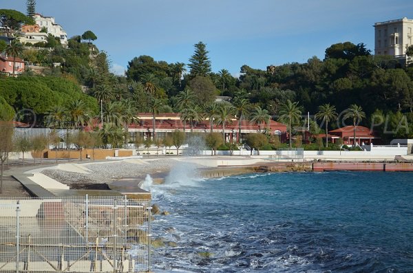 Plage privée Beach de Roquebrune Cap Martin