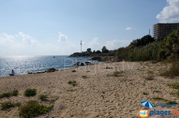 Photo de la plage Beau Rivage à Ajaccio