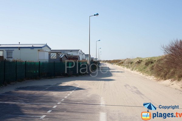 Camping autour de la plage de Gouville