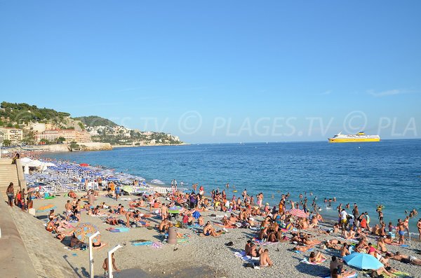 Private beach in Nice near old city - Beau Rivage