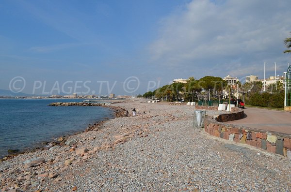 Spiaggia Beau Rivage a St Raphael - Francia