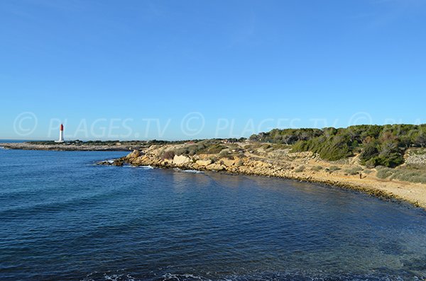 Foto della spiaggia della Beaumaderie a La Couronne