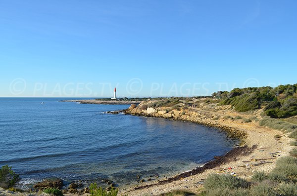 Strand von La Beaumaderie in La Couronne - Martigues