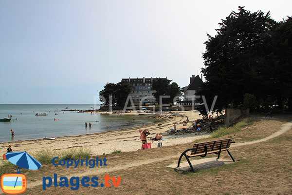 Promenade autour de la plage de Beaumer à Carnac