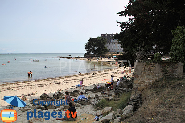 Photo de la plage de Beaumer à Carnac