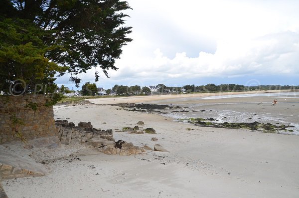 Photo de la plage de Beaumer à La Trinité - Morbihan