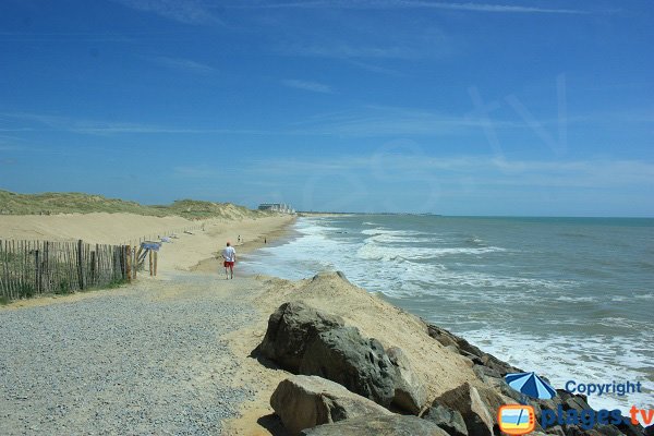 Becs beach in Saint Hilaire de Riez - Vendee