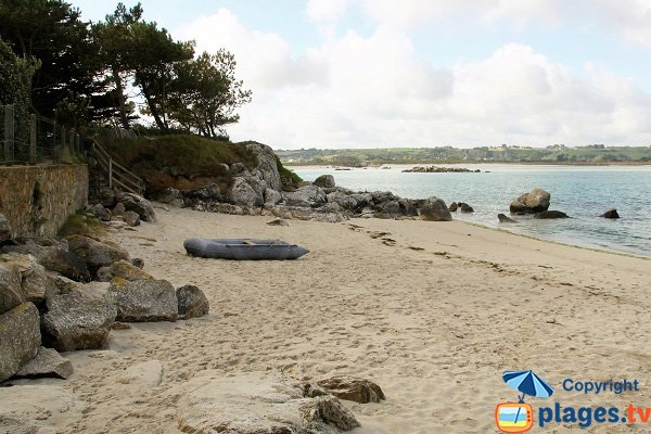 Plage Beg ar C'hastell - Guisseny