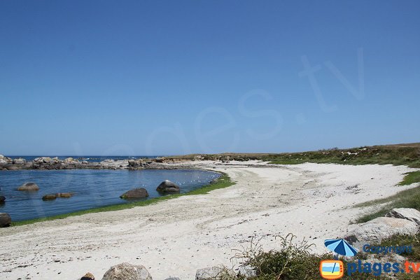 Plage de Beg ar Scarf à Brignogan