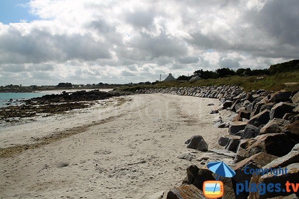 Rochers sur la  crique de Beg ar Spins - Plouguerneau