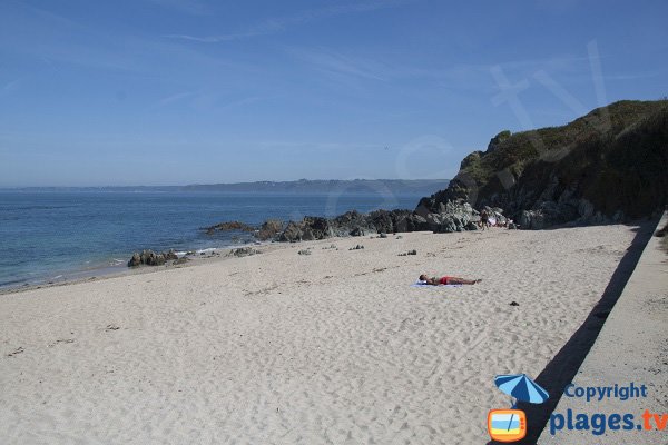 Plage de Beg Douar à Plestin les Grèves