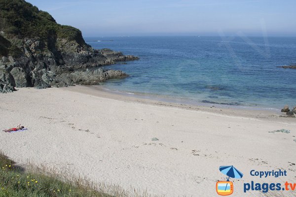 Photo de la plage de Beg Douar à Plestin les Grèves