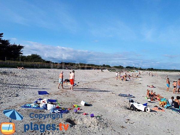 Plage de Beg Lann - Sarzeau - Aout