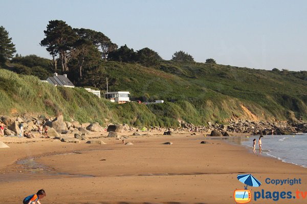 Photo of Goaslagorn beach in Lannion in France