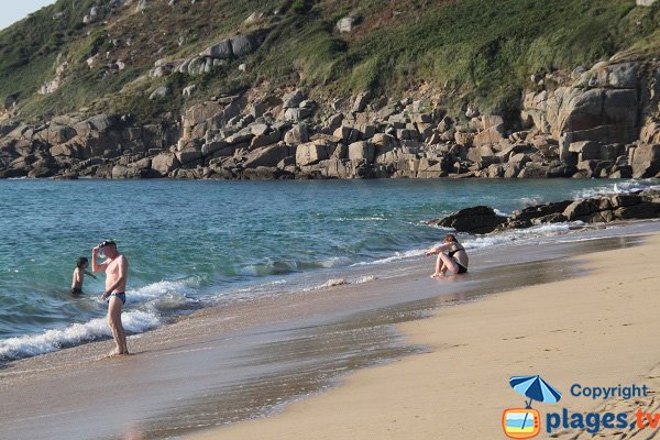 Swimming in  Lannion