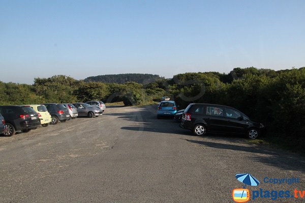 Parking of Maez an Aod beach - Lannion