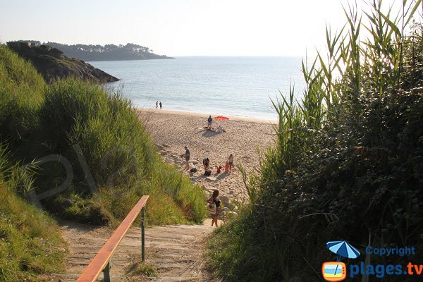 Photo de la plage de Maez-an-Aod à Lannion