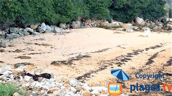 Plage de sable de Beg Sable à Lanmodez