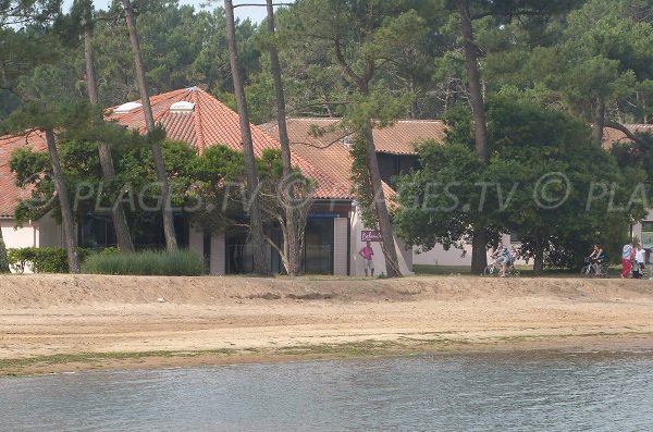 Photo de la plage à côté du centre Belambra de Soustons