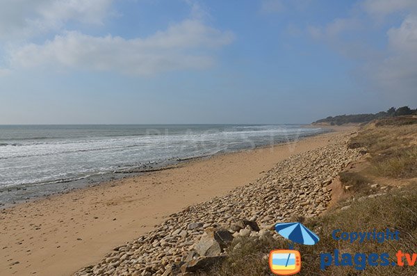 Plage de Belesbat à St Vincent sur Jard