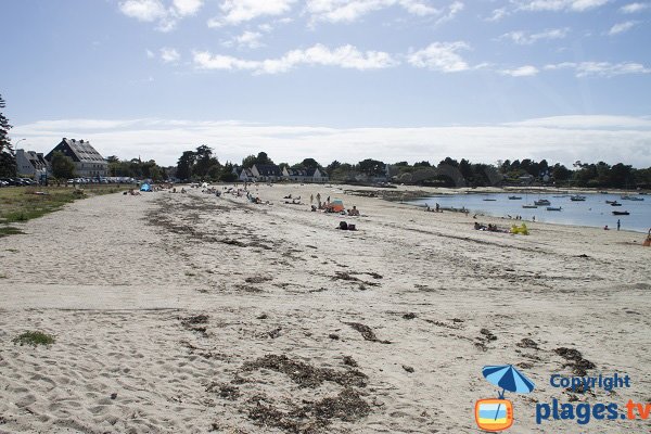 Belle Etoile beach in Concarneau - Cabellou - France