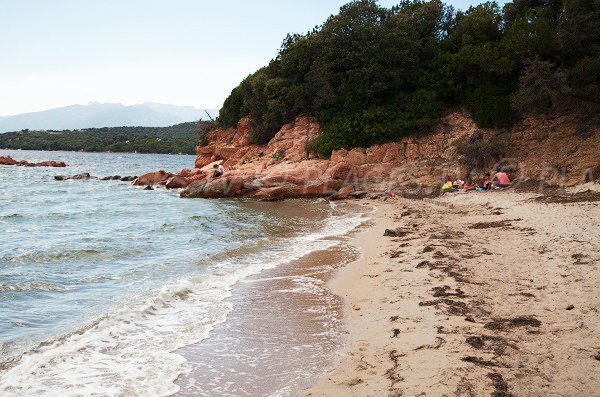 Rocks on the Benedettu beach  - Lecci