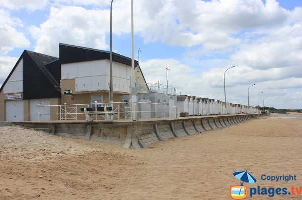 Lifeguard station of Bernières-Plage