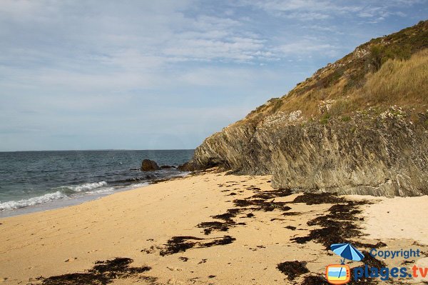 Plage de la Biche à Locmaria - Belle-Ile