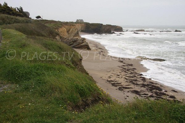 Bichet beach in Piriac sur Mer in France