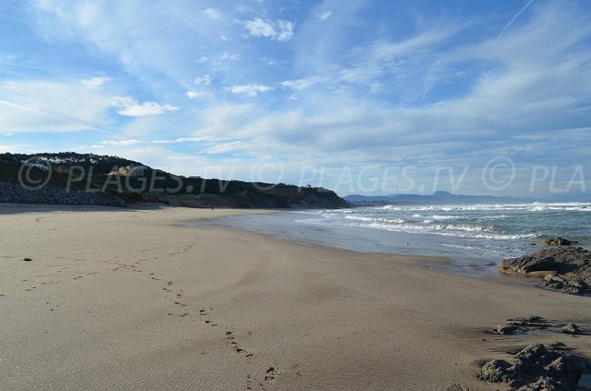 Plage sauvage de Bidart