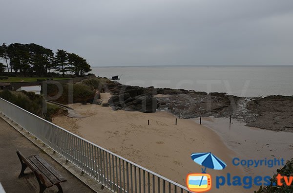 Foto della spiaggia della Birochère a Pornic - Francia