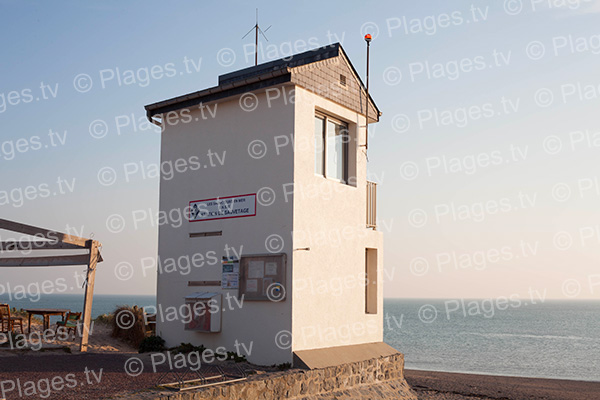 cabane de sauvetage de la Plage sud de Blainville-sur-Mer