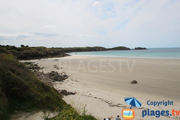 Spot de surf au Conquet