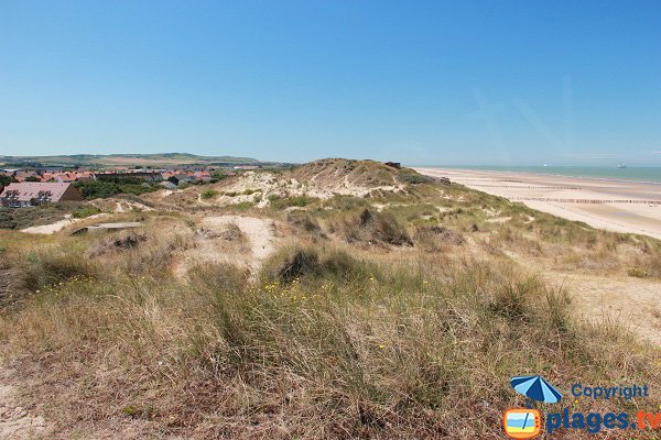 Dunes of Blériot-Plage in France