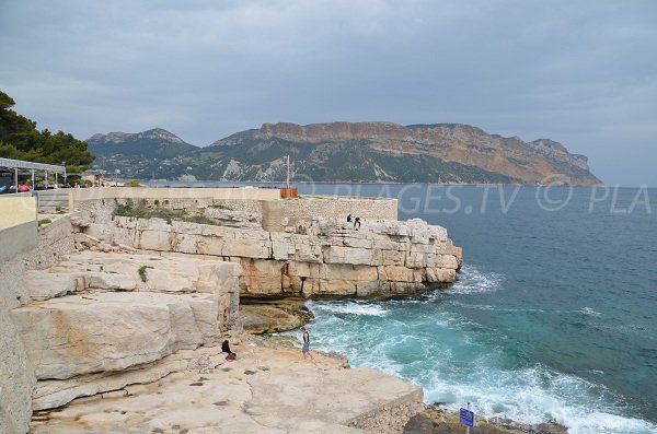 Felsen strand Bleue von Cassis