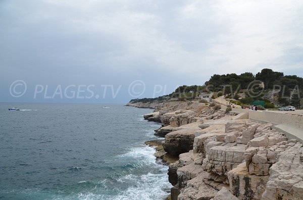 Küste der Halbinsel von Cassis