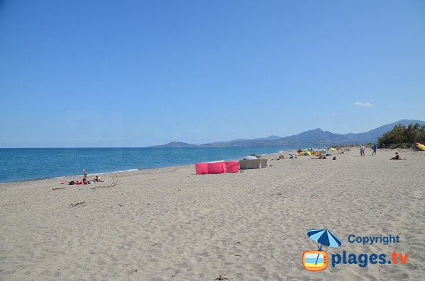 Spiaggia naturista a St Cyprien Elne - Bocal de Tech