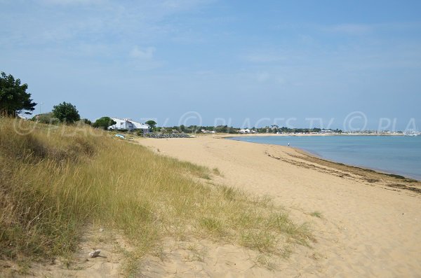 Plage sud de la Boirie sur l'ile d'Oléron