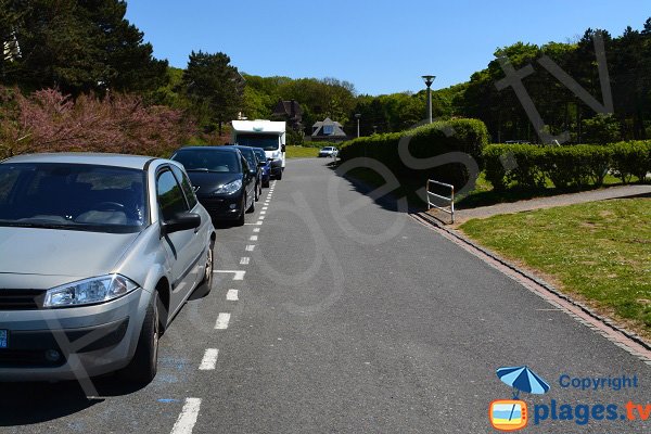 Parking de la plage du Bois de Cise - Ault