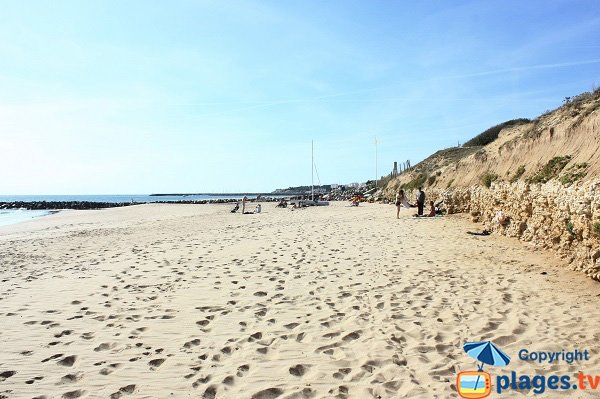 Photo de la plage de Boisvinet - Jard sur Mer