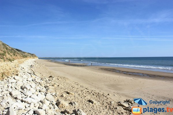 Falaises de Jard sur Mer - côté est