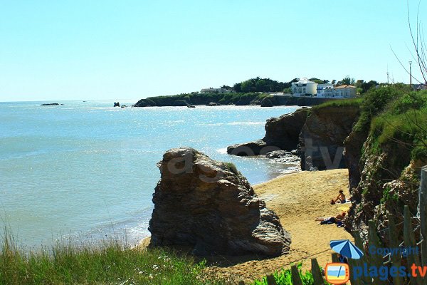 Cove of Pelle à Porteau - St Gilles Croix de Vie - France