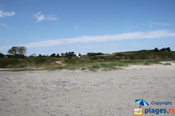 Dunes de la plage d'Hillion - Bon Abri