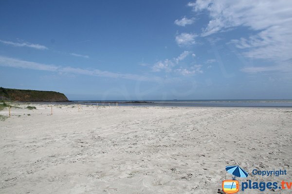 Photo de la plage de Bon Abri à Hillion